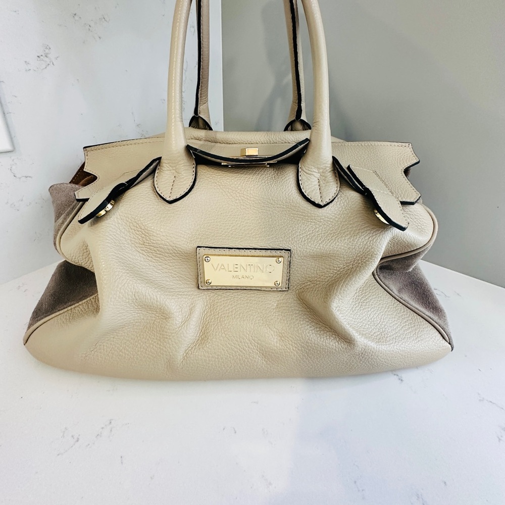 VALENTINO by Mario Valentino – Taupe ‘Omnia’ Tote